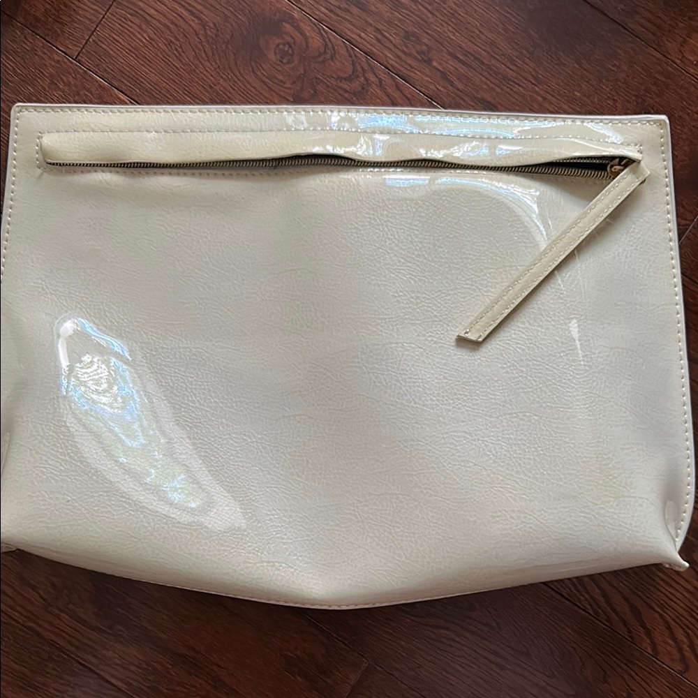 Elegant Cream Clutch Bag